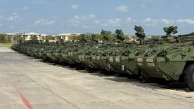 Se firmó un acuerdo con Estados Unidos para adquirir 235 vehículos blindados Stryker. Se firmó un acuerdo con Estados Unidos para adquirir 235 vehículos blindados Stryker.