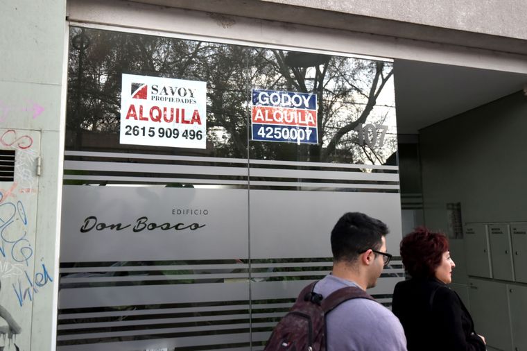 Los inquilinos cada vez tienen más dificultades para encontrar vivienda. Foto: Maximiliano Ríos/MDZ