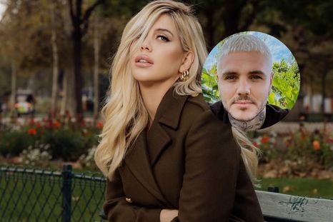 Wanda Nara y Mauro Icardi en un nuevo momento de máxima confrontación. Foto: Instagram @wanda_nara @mauroicardi.
