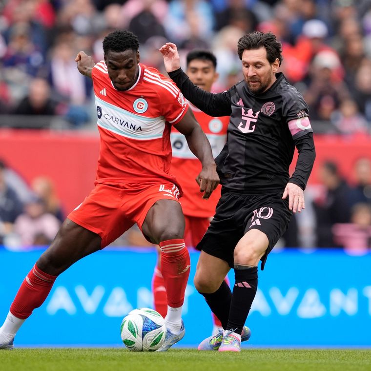 El Inter Miami de Messi empató sin goles con Chicago Fire en el Soldier Field. Foto: @MLS
