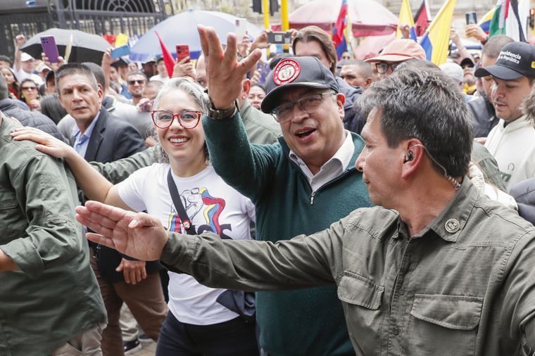 Gustavo Petro no tiene miedo de ir contra Donald Trump. Foto: Efe