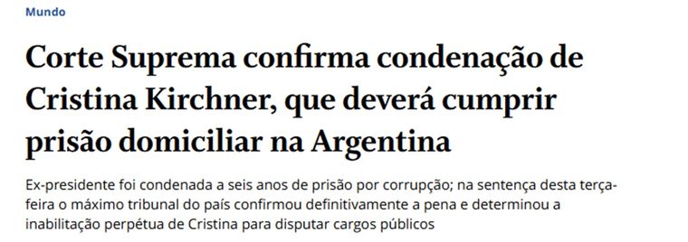 Fuente: O Globo Fuente: O Globo