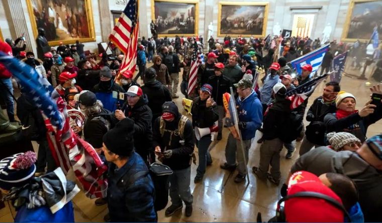El asalto al Capitolio ha tenido sus consecuencias. Foto: Efe.