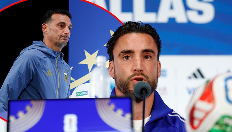 Scaloni y Tagliafico se solidarizaron con el pueblo venezolano.