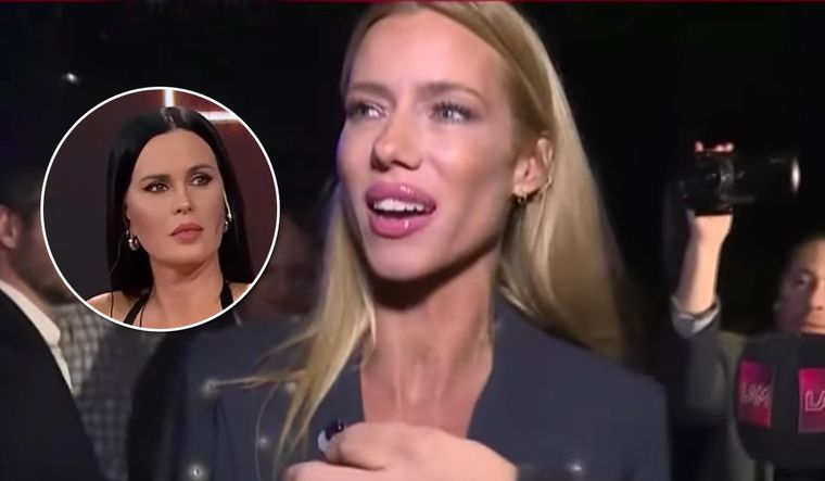 Natalie Weber culpó a Cubero de la guerra de Nicole Neumann con su hija. Foto: Captura TV
