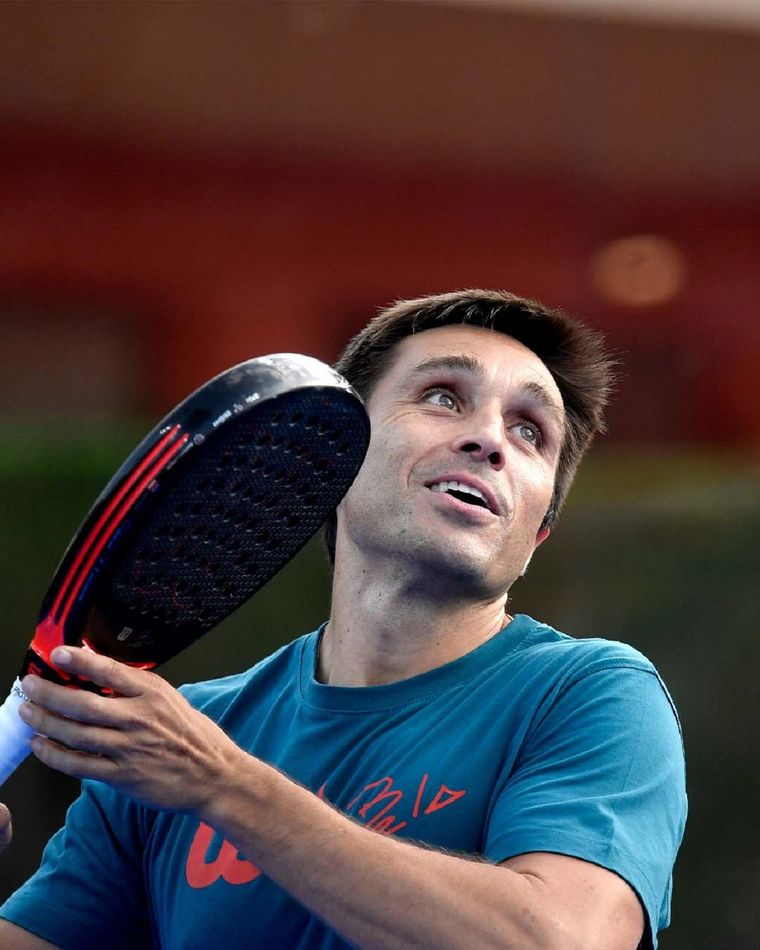 Fernando Belasteguín, una de las leyendas que se presentará en el Premier Padel de Mendoza. Foto: Twitter (@premierpadel)