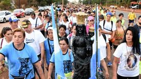 Peregrinación de de Nuestra Señora de Loreto en Misiones, donde el sacerdote denunció el peaje a la fe. Peregrinación de de Nuestra Señora de Loreto en Misiones, donde el sacerdote denunció el peaje a la fe.