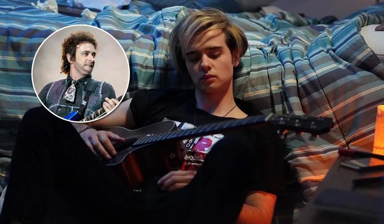 El sobrino de Gustavo Cerati brilla en Netflix Foto: Captura TV