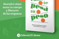 Presentación oficial de Cuánto te pesa tu peso. Viernes 10 de noviembre a las 18:30 hs en El Ateneo, Florida 340, Capital Federal. Foto: Gentileza