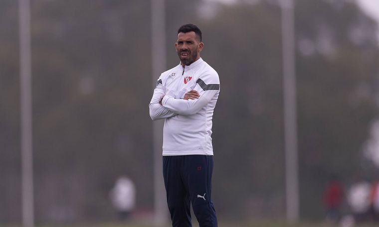 El Apache dirigirá su último partido el domingo ante Platense. Foto: Independiente