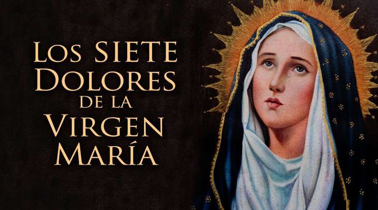 Los siete dolores de la Virgen María. Los siete dolores de la Virgen María.
