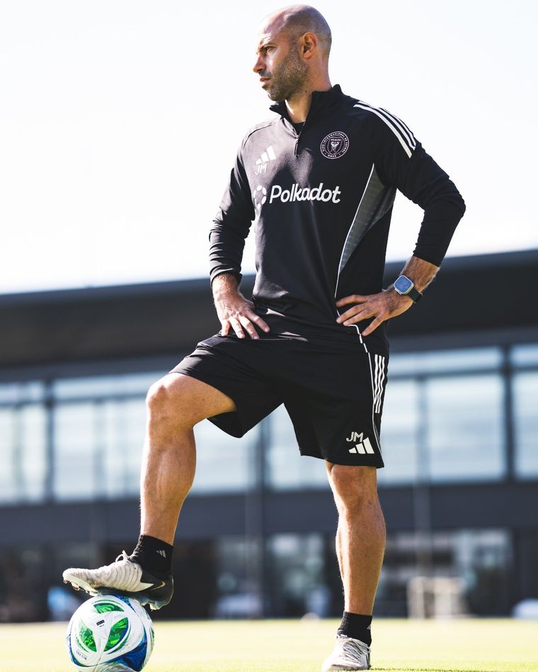 Mascherano le respondió a Sergio Busquets. Foto: @InterMiamiFC