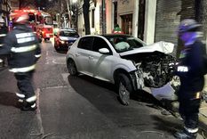 El accidente tuvo lugar en la calle Sáenz Peña al 1100 Foto: 24Con