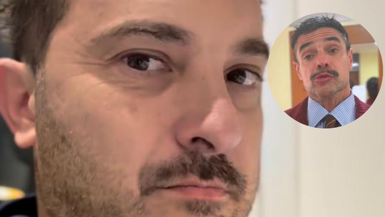 Diego Brancatelli vivió un incómodo momento cuando se hablaba en A la Barbarossa sobre Luciano Castro.