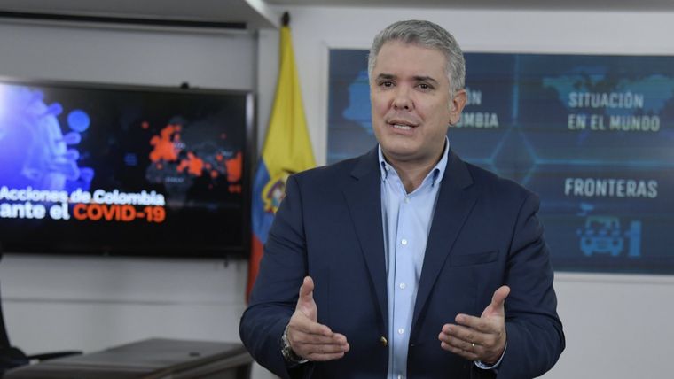 Iván Duque, presidente de Colombia.