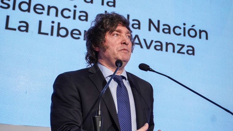 Javier Milei, candidato a presidente Foto: MDZ