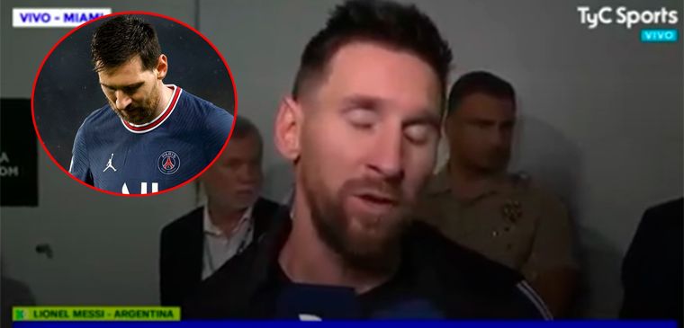 Messi habló de su nivel en el PSG la temporada anterior.