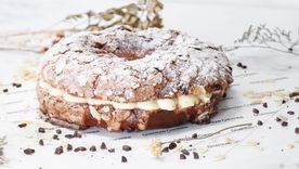 Esta receta de rosca de Pascua rellena con crema pastelera es deliciosa. Foto: Instagram @gontrancherrierar