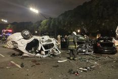 Así quedaron los vehículos tras el impresionante accidente