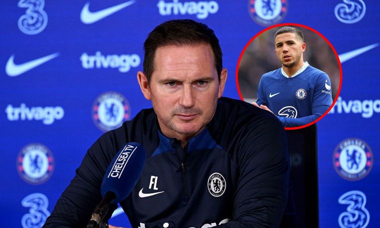 Lampard se refirió al presente del volante argentino.