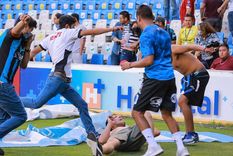 nuevo parte medico de la batalla de queretaro: un herido en estado critico, otro perdio un ojo y cinco intubados