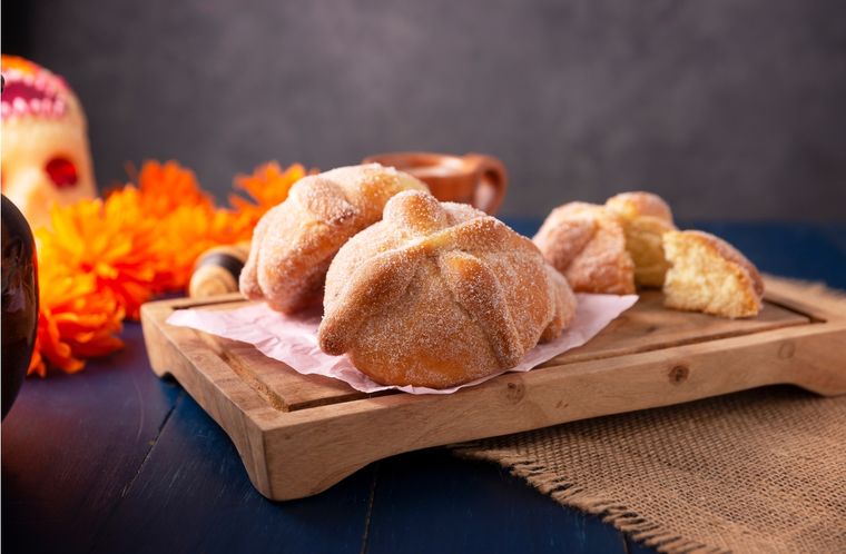 Pan de muerto Una receta clásica de México para hacer el 2 de Noviembre Foto: Shutterstock