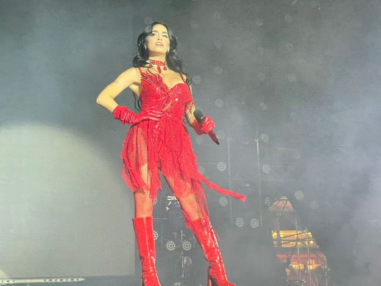Lali fue la más aplaudida de la noche. Foto: Gabriel Sotelo