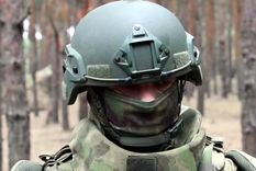 Un militar ruso en Ucrania. Foto: Dpa.