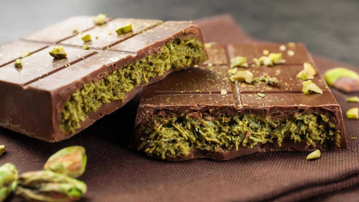 La receta definitiva para preparar chocolate Dubai con pistacho en la Argentina