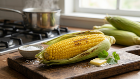 La forma correcta de cocinar el choclo. Fuente: IA Gemini. La forma correcta de cocinar el choclo. Fuente: IA Gemini.