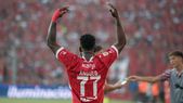 Álvaro Angulo, la Pantera Negra Turbo, se fue mal de Independiente. Foto: @Independiente. Álvaro Angulo, la Pantera Negra Turbo, se fue mal de Independiente. Foto: @Independiente.