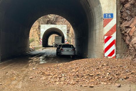 Imagen ilustrativa. Las lluvias provocaron un alud y el tránsito en alta montaña fue interrumpido. Imagen ilustrativa. Las lluvias provocaron un alud y el tránsito en alta montaña fue interrumpido.