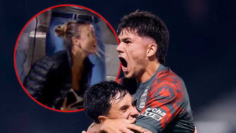 Morena Beltrán gritó el primer gol de Blondel en Huracán.