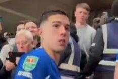 Enzo tuvo una reacción que se volvió viral Foto: Captura video