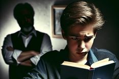 Los adolescentes y sus padres se vieron sorprendidos por las temáticas y el vocabulario que presentaban los libros elegidos por el titular de la curricula. Foto: Imagen ilustrativa generada por IA