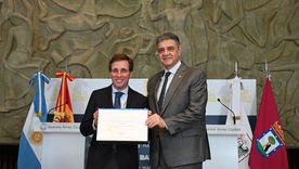 Jorge Macri y José Luis Martínez-Almeida se reunieron en la Ciudad de Buenos Aires. Jorge Macri y José Luis Martínez-Almeida se reunieron en la Ciudad de Buenos Aires.