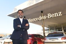 Manuel Mantilla, presidente de Mercedes Benz Argentina, encabezó en Mendoza el acto de adjudicación de los planes de ahorro de noviembre. Foto: Maximiliano Ríos/MDZ