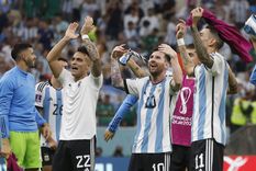 A pesar de la derrota del primer partido del Mundial, Argentina logró llegar a la final. Foto: EFE A pesar de la derrota del primer partido del Mundial, Argentina logró llegar a la final. Foto: EFE