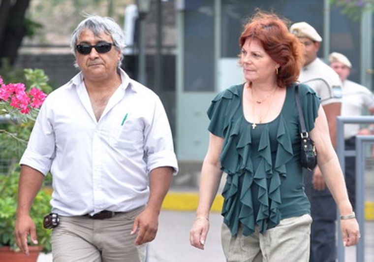 Olga, esposa de Sandro, estuvo varias veces en el hospital. Foto: Pachy Reynoso / MDZ