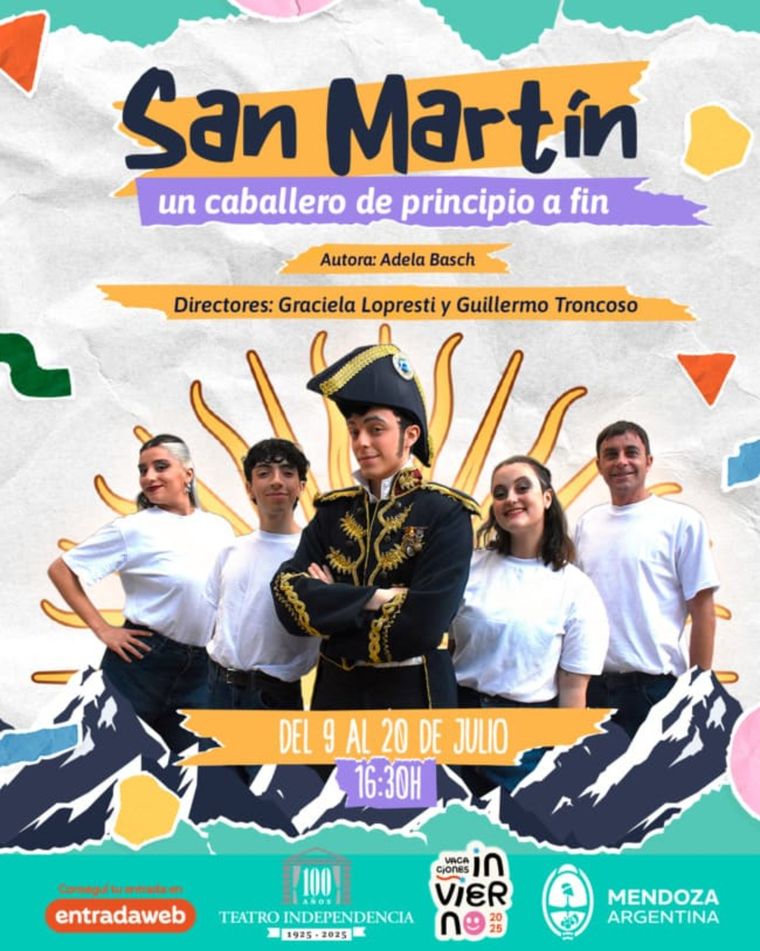 San Martín, un caballero de principio a fin. San Martín, un caballero de principio a fin.