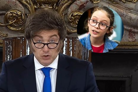 Javier Milei había cuestionado a Ian Moche. Javier Milei había cuestionado a Ian Moche.