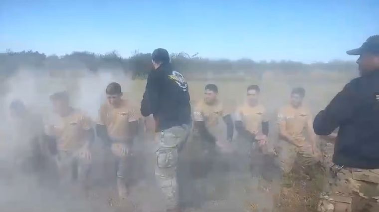 Los militares imputados por el bautismo de los paracaidistas son el teniente coronel Exequiel Poma, el mayor Eduardo Paván y el cabo 1° Mario Ortega. Foto: Captura de video