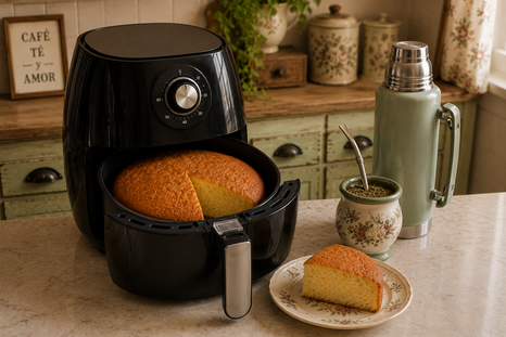 Torta matera sin horno: en la air fryer y con un secreto para que sea un éxito Torta matera sin horno: en la air fryer y con un secreto para que sea un éxito