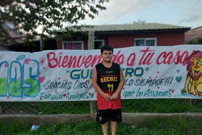 MDZol | Jonás, el niño que esquivó dos veces la muerte Sobrevivió a una descarga eléctrica y a un trágico accidente Foto: Gentileza Marcelo Mansilla