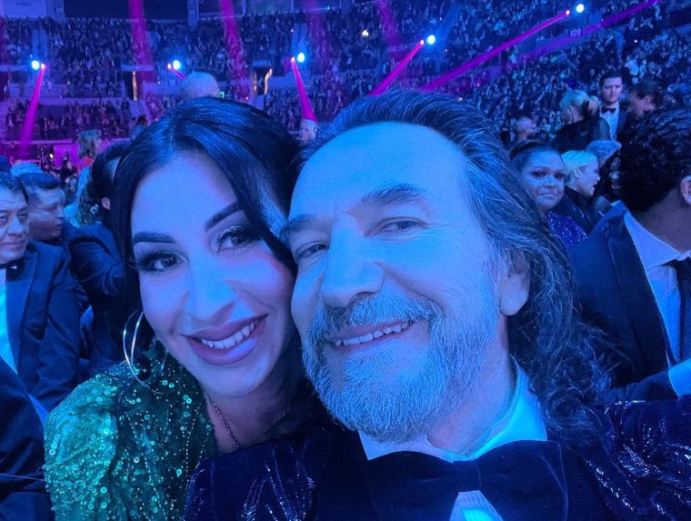 Marco Antonio Solís junto a su hija Beatriz. Foto: Instagram/Beatriz Solís