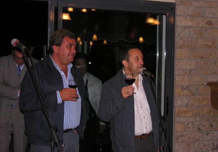 Rubén Miranda  y Celso Jaque, otros tiempos. Foto: MDZ