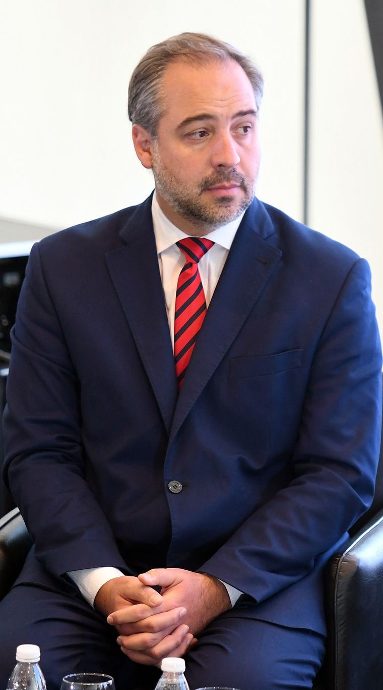 El intendente de Maipú, Matías Stevanato. El intendente de Maipú, Matías Stevanato. 