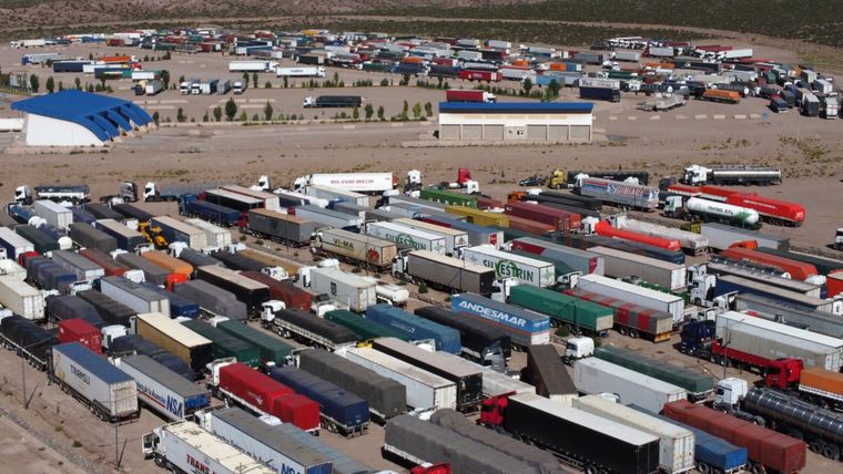 Sistema de Aduana en Uspallata Foto: Maximiliano Ríos/MDZ