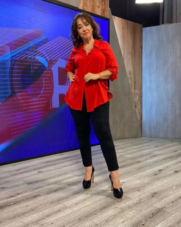 La periodista aclaró lo sucedido. La periodista aclaró lo sucedido.