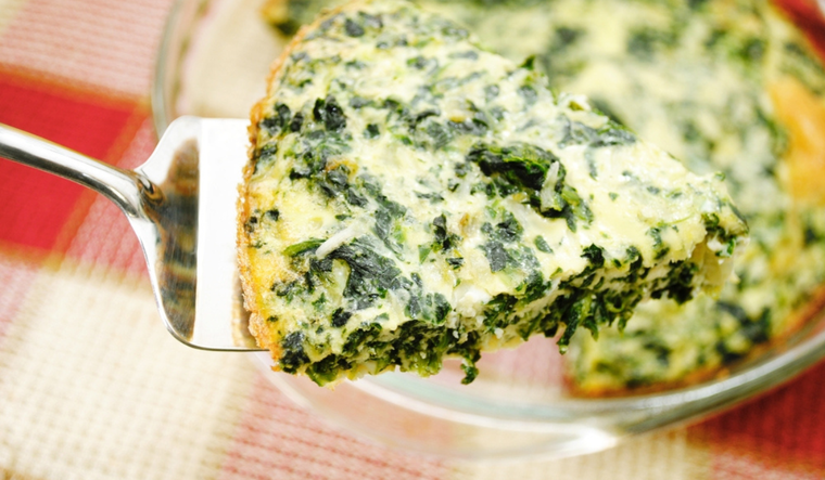 Prepara el mejor quiche de espinacas y queso en casa Foto: Shutterstock